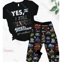 Fast And Furious Pajama Set - Fast X Movie Theme