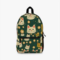 Backpack For Kids, Cat Backpack For Cat Lover, Back To School Backpack, Traveling Bag For Girls
