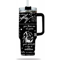Dolly Parton Signature 40 Oz Tumbler With Handle - Country Music Legend Fans