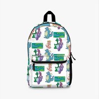 Dragon Tales Logo, Zak, Wheezie, Ord, Cassie, Combo Pack Backpack