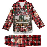Cuddling Up To A Hallmark Channel Movie Pajamas Set, Christmas Pajamas, Family Christmas Pajamas, Family Holiday Pajamas