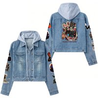 Ghost Band Denim Jacket, Ghost Denim Jacket