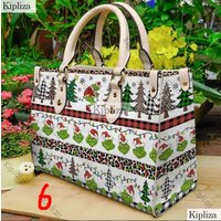 The Funny Character Christmas Handbag, The Funny Character Leather Bag