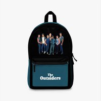 The Outsiders Backpack, Ponyboy, Sodapop, Two-bit, Darry, Dallas, Johnny, Steve