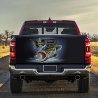 Bass Fishing Tailgate Wrap Truck Bed Decal
