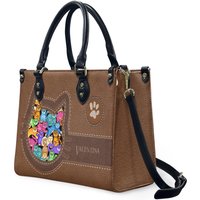 Loves Cat Leather Bag