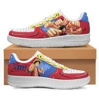 Gomu Gomu Luffy Shoes Custom Anime Sneakers Low Tops For Anime Fans