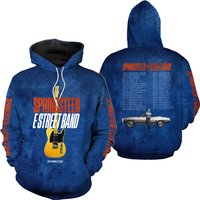 Bruce Springsteen E Street Band World Tour 2023 Hoodie 3d All Over Printed