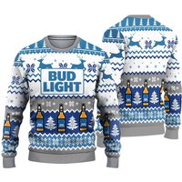 Bud Light Beer Ugly Sweater