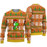Christmas Super Mario Yoshi Ugly Sweater