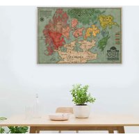 First Law: The Circle Of The World Full Map Canvas