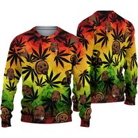 Snoop Dogg Shirt Pattern Vintage Hip Hop 90s 3d Sweater