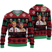 Youve Got Red On You Shaun Of The Dead Ugly Christmas Sweater