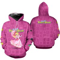 Princess Peach Inspired 3d Shirt, 3d Princess Shirt, All Over Print Party Hoodie