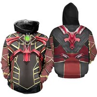 Mortal Kombat Ermac 3d Hoodie Mortal Kombat Cosplay 3d Hoodie