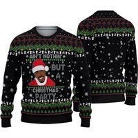 Tupac Aint Nothin But A Christmas Party Ugly Sweater