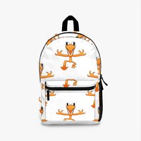 Orange Rainbow Friend Backpack