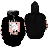 Cute Graphic Anime 3d Hoodie