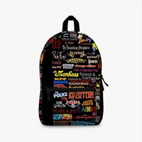 Rock Bands Classic Backpack, Rock Band Backpack