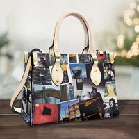 Billy Joel Vintage Leather Shoulder Handbag