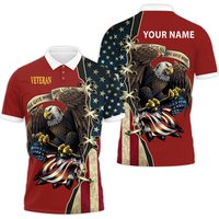 Custom Veteran Polo Shirt