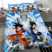 Dragon Ball Goku Vegeta Fusion Anime Bedding Set