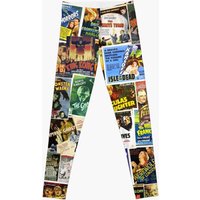 Vintage Horror Leggings, Horror Leggings, Vintage Leggings
