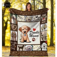Goldendoodle Dog Lover Doodle Mama Sofa Blanket