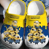 Cute Minions Clogs For Adults And Kids