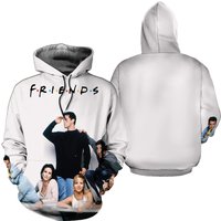 Friends 3d Print Hoodies, Tv Show 3d Hoodie
