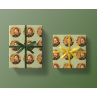 It Is A Gift Wrapping Paper & Tag, Lord Of The Rings Fan Art, Boromir, Thick, Quality Birthday Gift Wrapping Uk, Eco Friendly, Recyclable