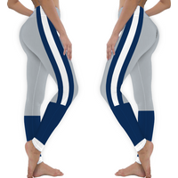 Dallas Football Uniform/ Football Style Sports Leggings