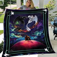 How To Train Your Dragon Fleece Blanket