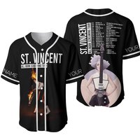 Personalized St. Vincent All Born Screaming Tour Baseball Jersey