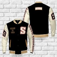 Customize Baseball Jacket, Personalize Text, Number And Color, All Season Varsity Jacket