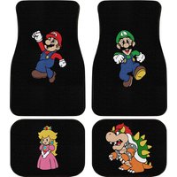 Mario Car Mats (set Of 4)