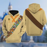 Russell Up Halloween 3d Hoodie