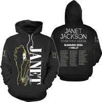 Janet Jackson Together Again 2024 3d Hoodie