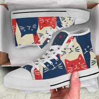 Cat Ladies For Kamala High Tops