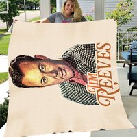 Jim Reeves Classic Country Throw Blanket