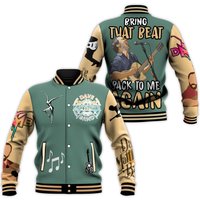 Dave Matthews Baseball Jacket, Dave Matthews Bring That Beat Baseball Jacket
