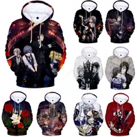 Anime Black Butler 3d Hoodie Pullover Jumper Cosplay Tops