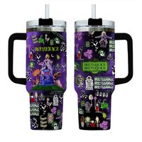 Beetlejuice Halloween Movie Tumbler
