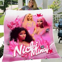 Nicki Minaj Fleece Blanket