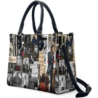 Elvis Presley Leather Handbag, Elvis Presley Handbag