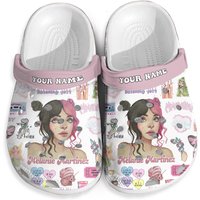 Costume Melanie Clogs Shoes, Martinez Music Clogs For Fan