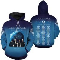 Godsmack Music Band Tour 3d Hoodie