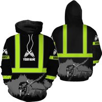 Arborist D Unisex Hoodie Custom Name Hoodie 3d For Men Women