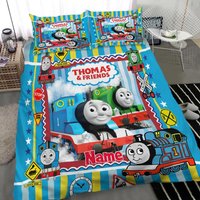 Personalized Thomas The Train Bedding Set, Personalized Thomas And Friends