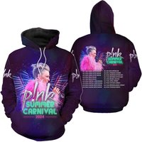 Pink On Tour Hoodie: P!nk Concert Merchandise